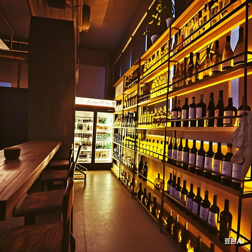 ワインラック酒棚|LED照明内蔵鉄製展示棚・オリジナルサイズ受注生産」