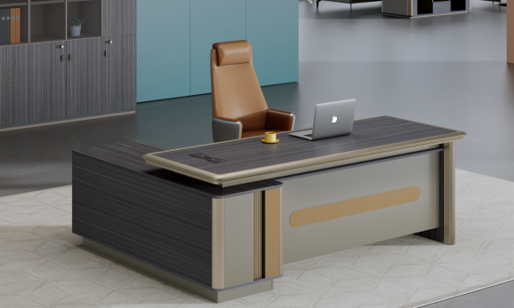 重厚感 高級感 贅沢 落ち着き エグゼクティブデスク 役員デスク 社長机 L字デスク サイドキャビネット 大容量k03