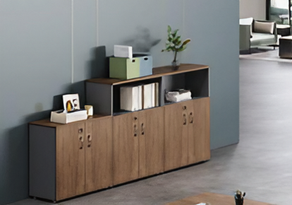 木目調 キャビネット 収納棚 オフィス収納 サイドボード 扉付き 大容量 書類収納 リビング・書斎・事務所用 YC1611B0822